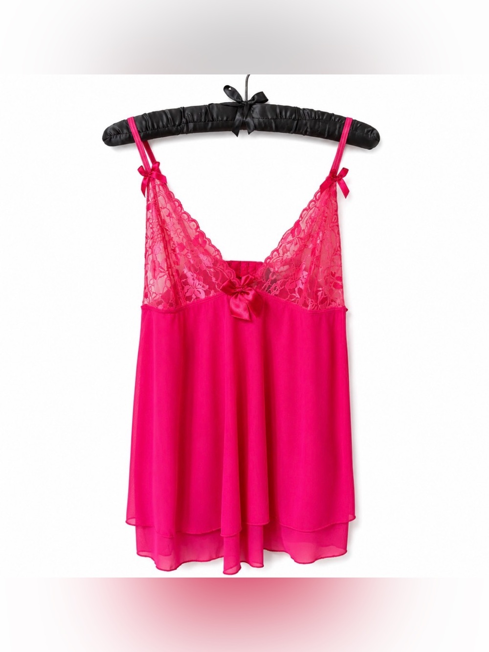 Pure Romance Dreamgirl Blush Babydoll Lingerie Set